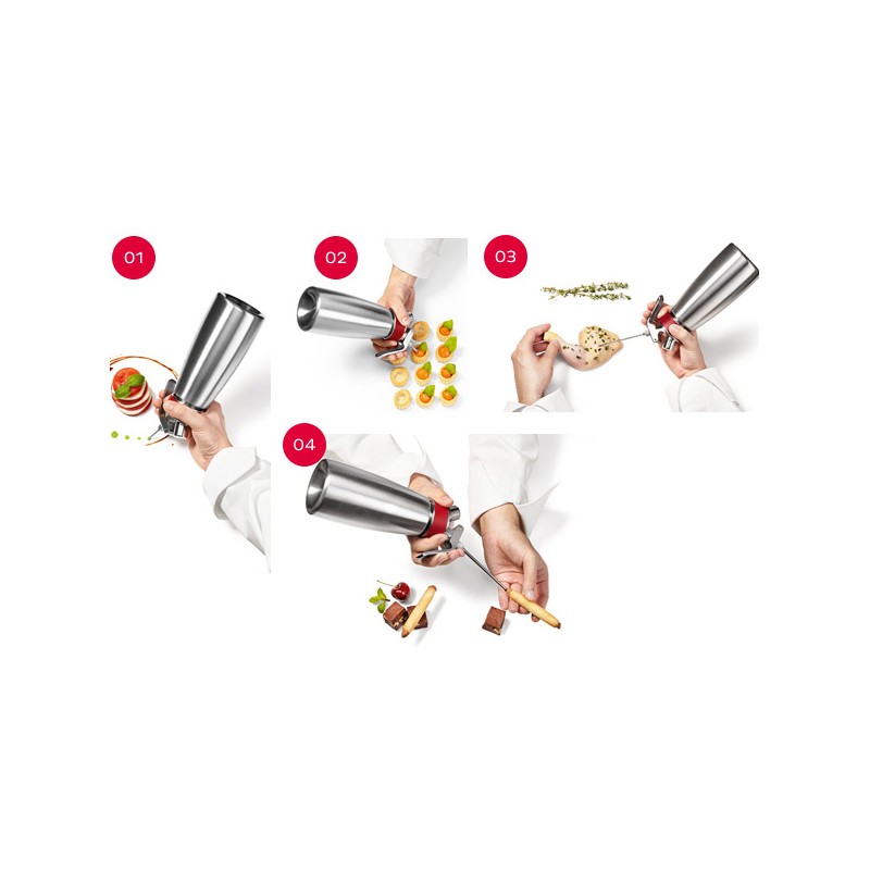 iSi 160301 iSi Gourmet Whip Professional Cream Whipper 1 Pint