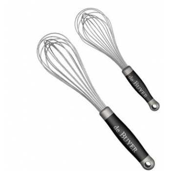 De Buyer 2610.25 De Buyer Professional Whisk Wire Ballon Göma L.10'' Whisks