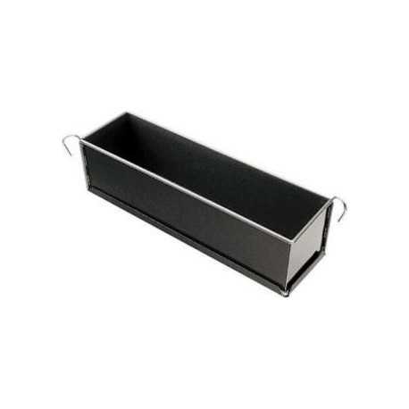 Paderno 47736-40 Non-Stick Pate Mold Removable Bottom - 15 3/4" X 3 1/8"X 3 1/8" Pate Mold