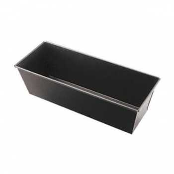 Paderno 47733-24 Nonstick Splayed Cake/Loaf Mold - 9 1/2" x 3 1/2" x3" Loaf and Cake Pans