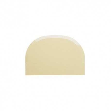 Paderno 47621-05 Plastic Bowl Scraper -5 7/8" X4" - Rounded Rect Plastic Scrapers