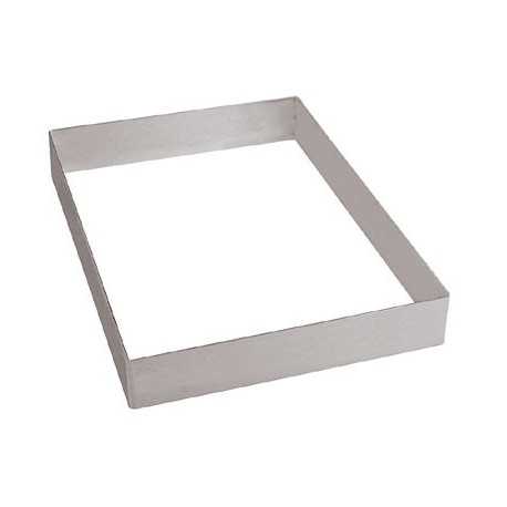 Paderno W47546-40 Pan Sheet Extender Full Size Cake Frame - L 23 5/8" X 15 3/4" X 2" Sheet Pans & Extenders