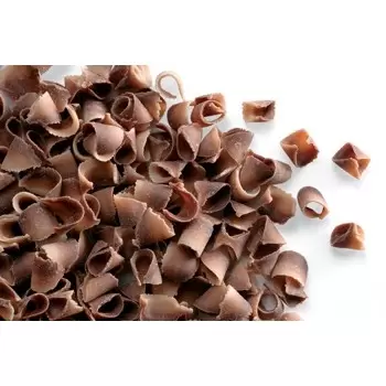 Belgian Chocolate Curls - Blossom Curls Marble- 12 Oz