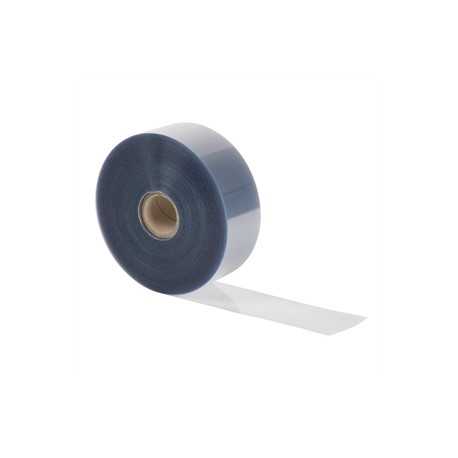 Plastic Suppliers PCBAR40 Clear Acetate Roll - Cake Band - 1 1/2'' - 40mm - 150 m Acetate Rolls & Sheets