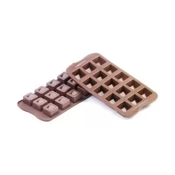 Silikomart Silicone Chocolate Mold Cubo - 26 x 26 h 18 mm