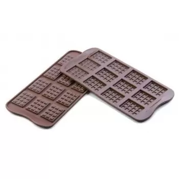 Silikomart Silicone Chocolate Mold Mini Tablets 38x28x4,5 mm