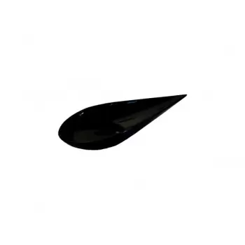 Black Plastic Goutte Spoon - 3.9\'\' x 2\'\' x 0.6\'\' - 200ct