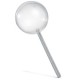 Pastry Chef's Boutique 006998 Sphere Pipettes - 28mm - 100pcs Plastic Mini Dishes
