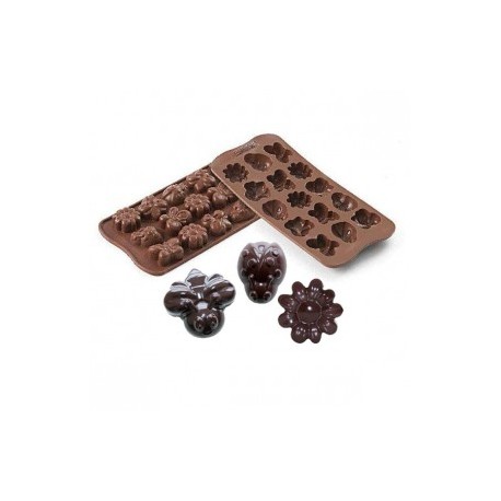 Silikomart SCG24 Silikomart Silicone Chocolate Mold Springlife - 36
