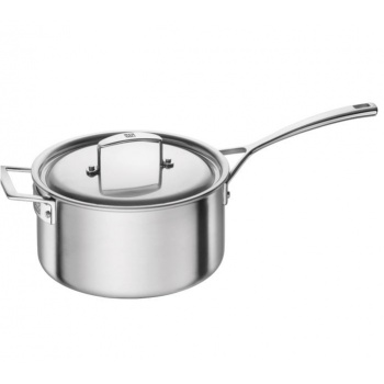 J.A HENCKELS 66085-220 Zwilling Aurora 5-Ply Stainless Steel Saucepan 4-qt ZWILLING Aurora 5-Ply Stainless Steel