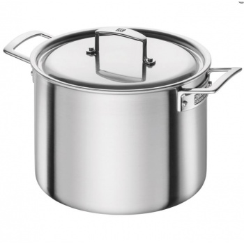 J.A HENCKELS 66083-240 Zwilling Aurora 5-Ply Stainless Steel Stock Pot 8-qt ZWILLING Aurora 5-Ply Stainless Steel