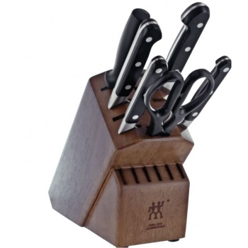 J.A HENCKELS 38445-000 ZWILLING Pro 7-pc Knife Block Set ZWILLING Pro Knives