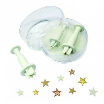 PME SA700 	PME Star Cutter - Mini Stars Fondant Cutters & Plungers