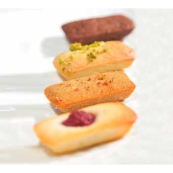 Sasa Demarle Flexipan Origine - Mini-Financiers 1” x 2” (26 x 50 mm)- FP 1117 - 84 Indents - 18” x 26” (400 x 600 mm)