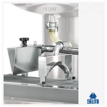 Selmi Auto Truffle Selmi Automatic Truffle - COATING MACHINE FOR TRUFFLES IN TWO SECTIONS Chocolate and Confectionery Coating...