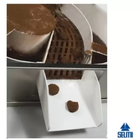 Selmi Auto Truffle Selmi Automatic Truffle - COATING MACHINE FOR TRUFFLES IN TWO SECTIONS Chocolate and Confectionery Coating...