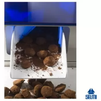 Selmi Auto Truffle Selmi Automatic Truffle - COATING MACHINE FOR TRUFFLES IN TWO SECTIONS Chocolate and Confectionery Coating...