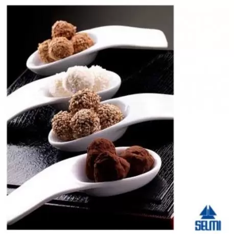 Selmi Auto Truffle Selmi Automatic Truffle - COATING MACHINE FOR TRUFFLES IN TWO SECTIONS Chocolate and Confectionery Coating...