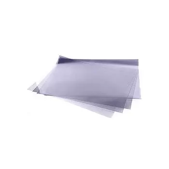 Plastic Suppliers PCBAS1218 Clear Acetate Sheets - 12" x 18" - 50 Sheets - 4.75MIL - 120 Microns Acetate Rolls & Sheets