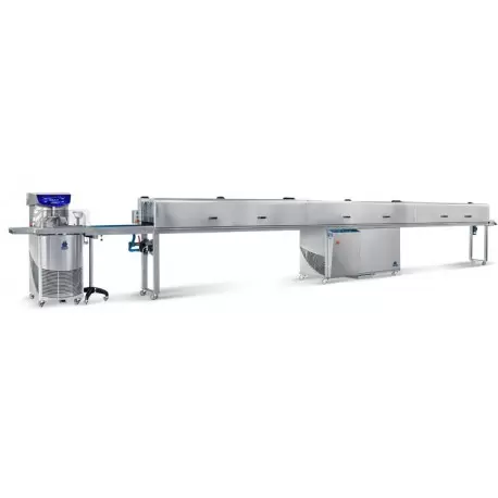 Selmi A-1400T Selmi Enrobing & Cooling Tunnel Line - Tun 800 Chocolate Enrobing Equipment