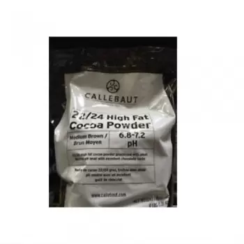 Barry Callebaut 22/24 High Fat Cocoa Powder Meidium Brown - 4Lbs