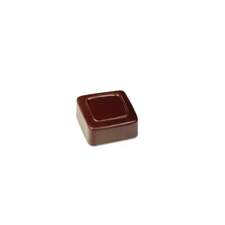 Pavoni PC105 Pavoni Polycarbonate Chocolate Molds - Artisanal Square Line - 21 pralines. 10 gr ca. Mould 275x135 mm. 26x26x13...