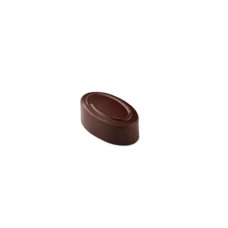 Pavoni PC109 Pavoni Polycarbonate Chocolate Molds - Artisanal Ovale Line 21 pralines. 10 gr ca. Mould 275x135 mm. 37x21x14 h ...