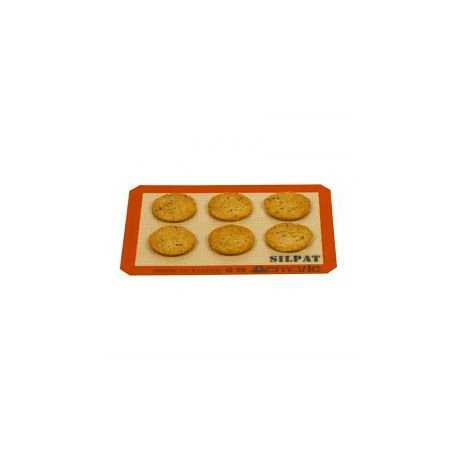 Sasa Demarle AE420295-07 Sasa Demarle Silpat: The Original Non-Stick Silicone Liner US Half Size 11.62” x 16.5” (295 x 420 mm...