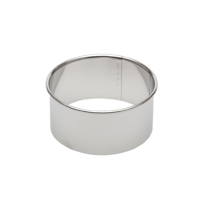 Ateco 14401 Ateco Stainless Steel Round Plain Pastry Cutter