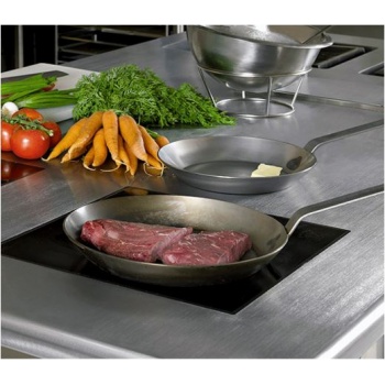 Matfer Bourgeat Black Carbon Steel Frying Pan, 8 1/2 