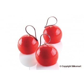 Silikomart 36.192.87.0065 Silikomart Professional SF 192  TRUFFLES Silicone Truffles Spheres Mold - ø62 H 52 mm - 8 Cavity S...