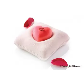 Silikomart Professional TI VOGLIO BENE 270 Silicone mold kit - Heart Mold and Pillow