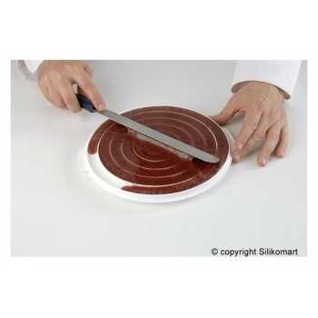 Silikomart 28.001.87.0065 	Silikomart Round Inserts Mold for Entremets ø 38 to ø 240 mm H 10 mm Entremets Silicone Molds & In...