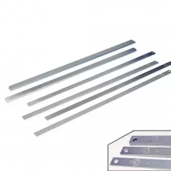 Matfer Bourgeat Stainless Steel Confectionery Rulers Set - Heavy Duty - 6 pcs set