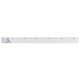 Matfer Bourgeat 140206 Matfer Bourgeat Graduated Pastry Ruler 25''x2'' Ruler and Pastry Combs