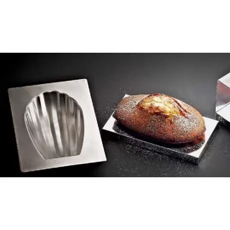 Matfer Bourgeat 310735 Matfer Bourgeat Sharing Madeleine Mold 195mm x 120mm Madeleine & Petits Fours