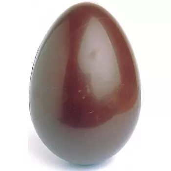 Matfer Bourgeat 382031 Polycarbonate Glossy Chocolate Egg Mold 5" x 3 1/2" Easter Molds