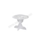 Martellato 80-0206 Polycarbonate Cake Display - White - ø 210 h 163 mm Display for Pastries and Verrines