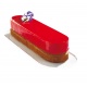 Martellato 20H2X16 Stainless Steel Cake / Tart Ring - Narrow Oval 16 cmx 6.1cm x 2cm Oval Tart Rings