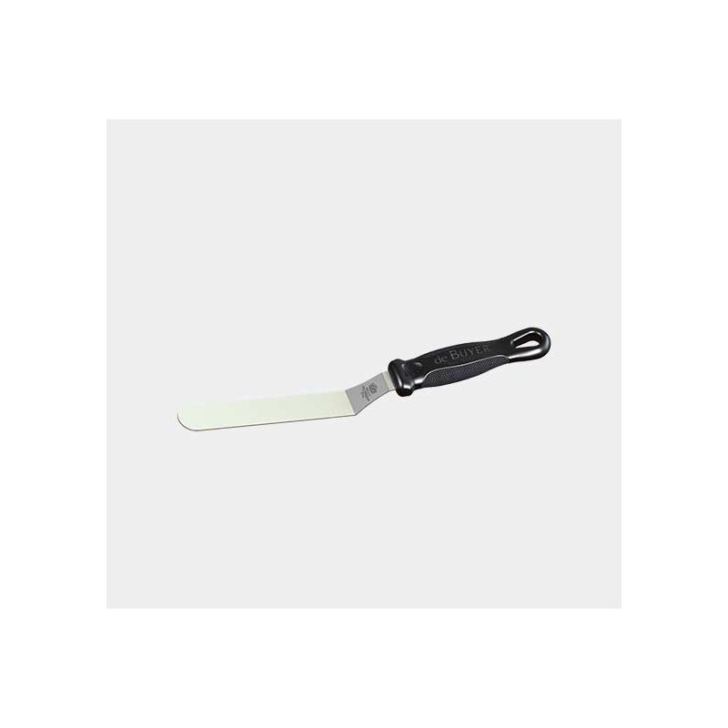 De Buyer 4231.09 De Buyer Small Stainless Steel Offset Spatula FKOf...