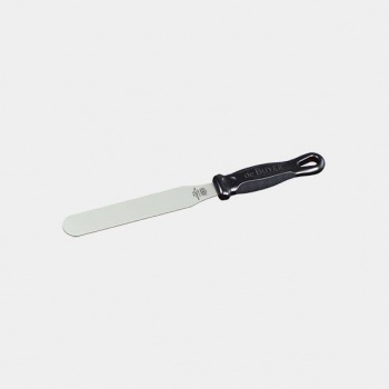 De Buyer Small Stainless Steel Spatula FKOfficium - Rounded Blade 9cm