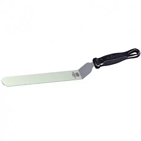 De Buyer 4231.20 De Buyer Offset Pastry Spatula FKOfficium 8'' Blade Icing Spatulas