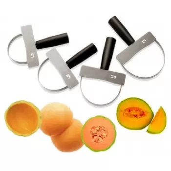 Set of 4 Melon Peelers