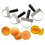 Louis Tellier MEL01 Set of 4 Melon Peelers Decorating Tools