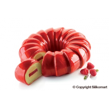 Silikomart 25.991.87.0065 Silikomart Professional Kit Redtail size Ø 240 h 65 mm - 2000ml Entremets Silicone Molds & Inserts