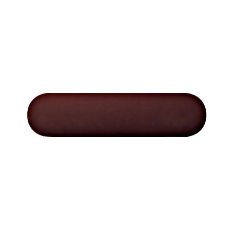 Pastry Chef's Boutique CHABLON1 Oval Éclair Rubber Chocolate Chablons Mat for Eclairs - 10 Indents - 32 x 132 mm Chocolate Ch...