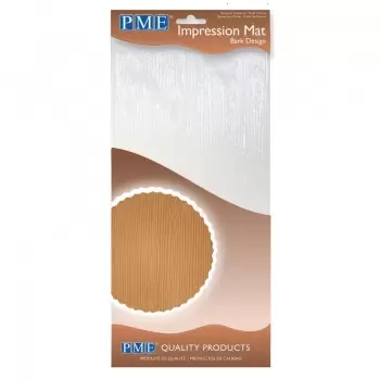 PME IM189 PME Bark Design Impression Mats Fondants Mats & Impression Mats