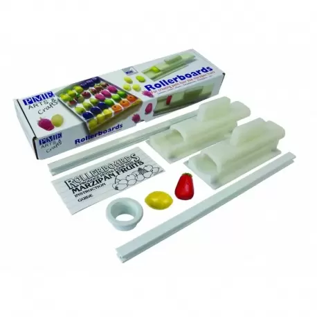 PME LS360 PME Marzippan Fruit Rolling Kit - Lemon & Strawberry Sugarpaste Modeling tools