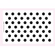 Martellato 51MA0032 Plastic Macarons Template - 59x39 d,32 mm - 53 shells Chablons and Templates