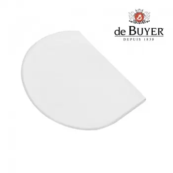 De Buyer 4858.00N De Buyer Plastic Soft Scraper - 15.5 cm x 11.2 cm Plastic Scrapers